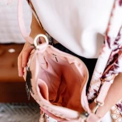 No Ship Drop Ship New Arrivals Carry Me Home Basket Crossbody Purse In Ballet Slipper By Joy Susan