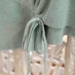 No Ship Drop Ship New Arrivals On Your Side Ruched Sweater In Sage