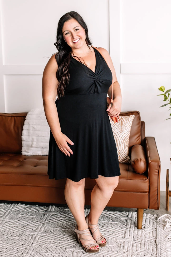 No Ship Drop Ship New Arrivals A Modern Twist Flare Dress In Black 3 No Ship Drop Ship New Arrivals A Modern Twist Flare Dress In Black