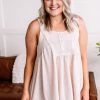No Ship Drop Ship New Arrivals Happy Together Babydoll Tank In Hazel