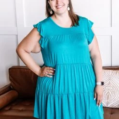 No Ship Drop Ship Flutter Me This Babydoll Dress In Calypso 9 No Ship Drop Ship Flutter Me This Babydoll Dress In Calypso