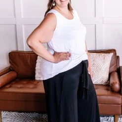 No Ship Drop Ship Instant Classic Tank Top In Crisp White