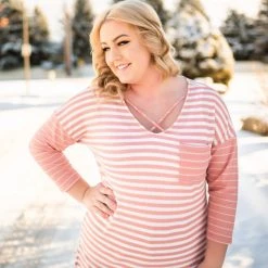 No Ship Drop Ship New Arrivals My Type Of Stripe Top