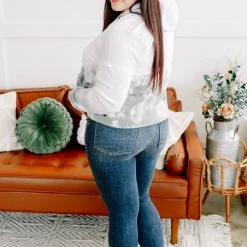 No Ship Drop Ship New Arrivals A Walk In The Woods Hoodie In Forest Tie Dye