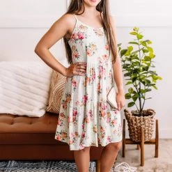 No Ship Drop Ship Pretty Little Thing Midi Dress In Sage Florals New Arrivals