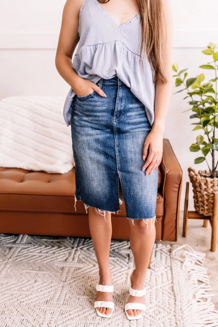 No Ship Drop Ship New Arrivals Feel Like A Woman Denim Skirt By Risen 3 No Ship Drop Ship New Arrivals Feel Like A Woman Denim Skirt By Risen