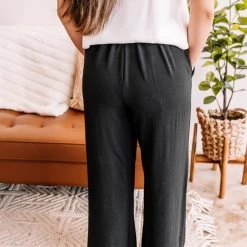 No Ship Drop Ship Hello, Lover Pleated Wide Leg Pants In Black New Arrivals 19 No Ship Drop Ship Hello, Lover Pleated Wide Leg Pants In Black New Arrivals