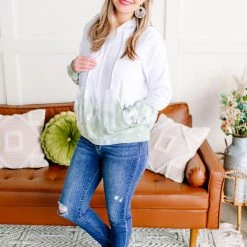 No Ship Drop Ship New Arrivals A Walk In The Woods Hoodie In Forest Tie Dye