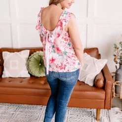 No Ship Drop Ship Paradise Found Sleeveless Top New Arrivals