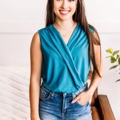 No Ship Drop Ship Ready To Mingle Bodysuit In Teal 14 No Ship Drop Ship Ready To Mingle Bodysuit In Teal