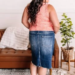 No Ship Drop Ship New Arrivals Feel Like A Woman Denim Skirt By Risen 14 No Ship Drop Ship New Arrivals Feel Like A Woman Denim Skirt By Risen