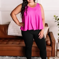 No Ship Drop Ship Party In The Back Sleeveless Top In Wisteria New Arrivals