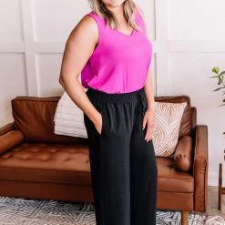 No Ship Drop Ship Hello, Lover Pleated Wide Leg Pants In Black New Arrivals 18 No Ship Drop Ship Hello, Lover Pleated Wide Leg Pants In Black New Arrivals