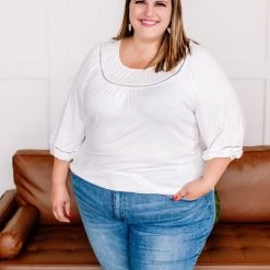 No Ship Drop Ship New Arrivals Looking Brilliant Top In Bright White