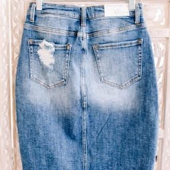 No Ship Drop Ship New Arrivals Skirt The Issues Denim Skirt