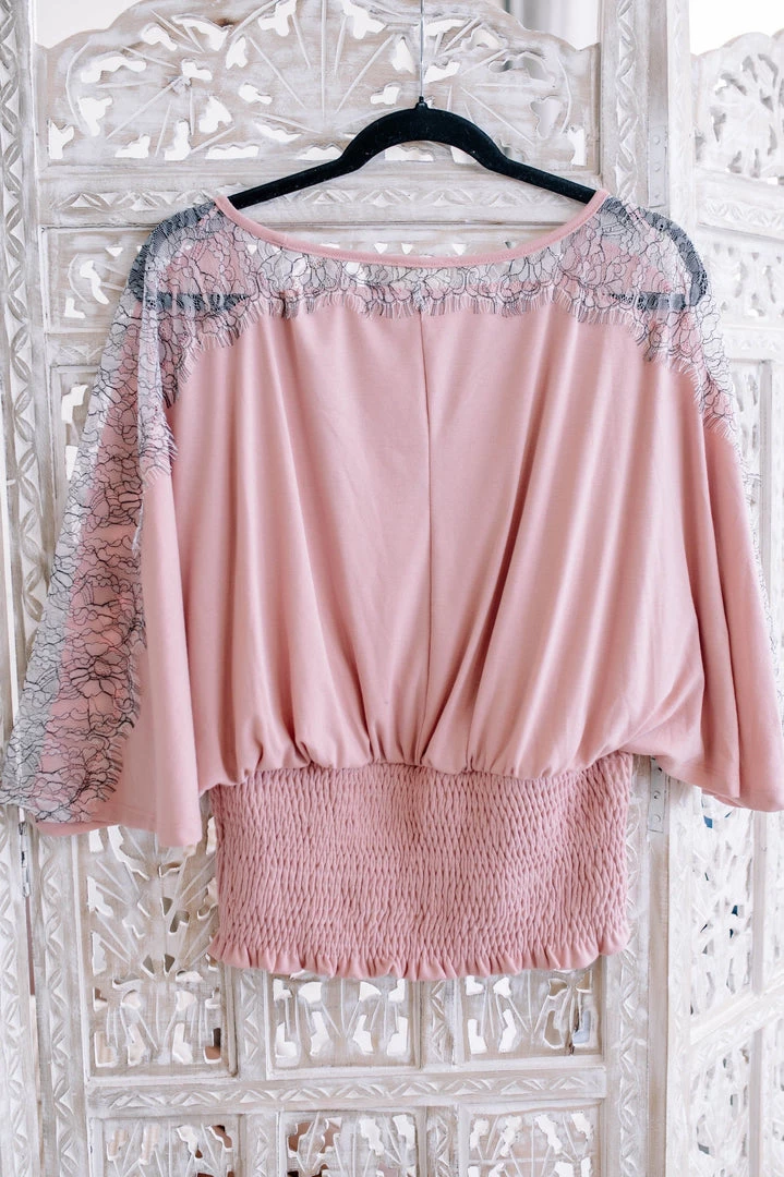 No Ship Drop Ship New Arrivals The Final Touch Pink Lace Dolman Top 13 No Ship Drop Ship New Arrivals The Final Touch Pink Lace Dolman Top