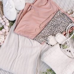 No Ship Drop Ship Fair To Midi Striped Skirt In Oatmeal