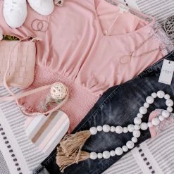 No Ship Drop Ship New Arrivals The Final Touch Pink Lace Dolman Top 32 No Ship Drop Ship New Arrivals The Final Touch Pink Lace Dolman Top