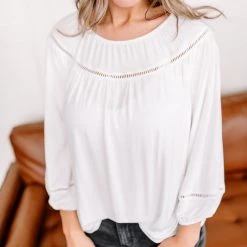 No Ship Drop Ship New Arrivals Looking Brilliant Top In Bright White