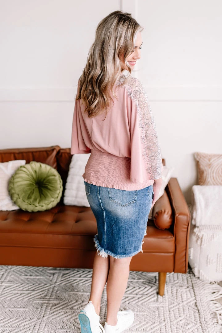 No Ship Drop Ship New Arrivals The Final Touch Pink Lace Dolman Top 9 No Ship Drop Ship New Arrivals The Final Touch Pink Lace Dolman Top