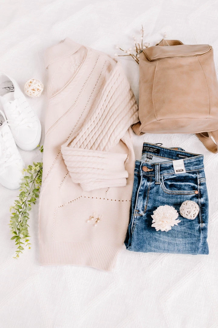 No Ship Drop Ship You Are So Beautiful Lace Sweater In Natural New Arrivals 17 No Ship Drop Ship You Are So Beautiful Lace Sweater In Natural New Arrivals