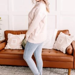 No Ship Drop Ship You Are So Beautiful Lace Sweater In Natural New Arrivals 22 No Ship Drop Ship You Are So Beautiful Lace Sweater In Natural New Arrivals