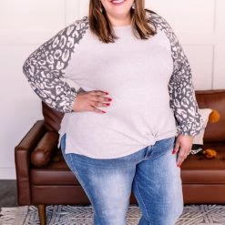 No Ship Drop Ship Tie Yourself In Leopard Knots Pullover 25 No Ship Drop Ship Tie Yourself In Leopard Knots Pullover