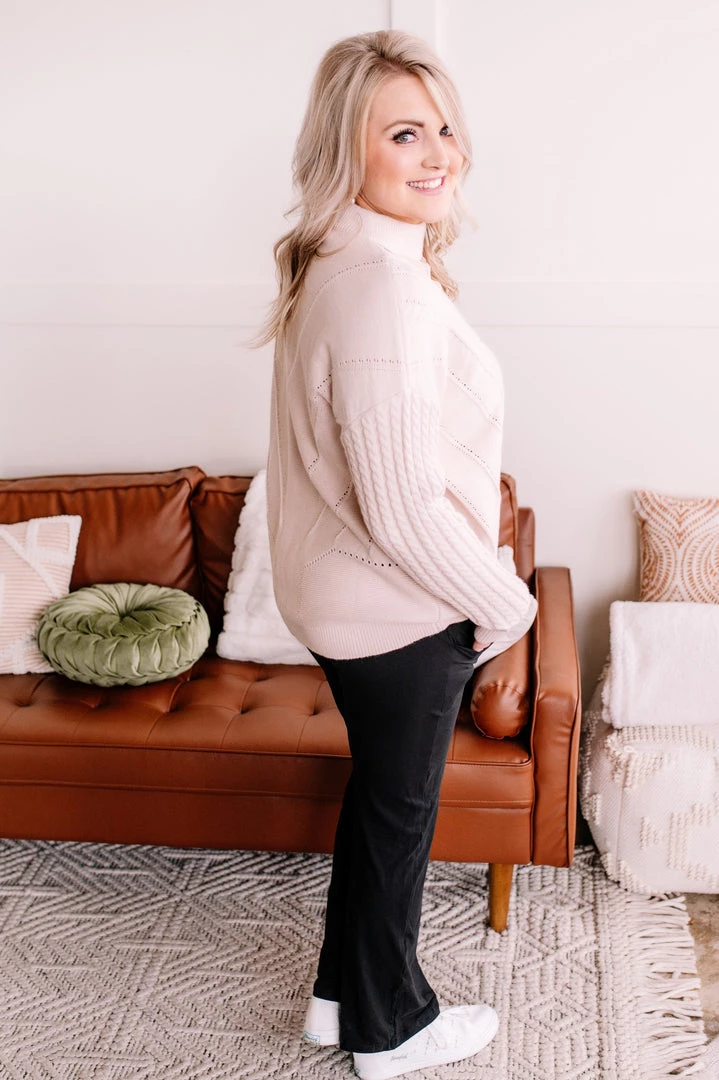 No Ship Drop Ship You Are So Beautiful Lace Sweater In Natural New Arrivals 10 No Ship Drop Ship You Are So Beautiful Lace Sweater In Natural New Arrivals