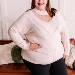 No Ship Drop Ship You Are So Beautiful Lace Sweater In Natural New Arrivals 21 No Ship Drop Ship You Are So Beautiful Lace Sweater In Natural New Arrivals