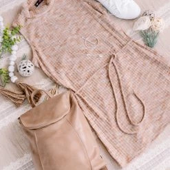 No Ship Drop Ship Say It With Style Mock Neck Top In Caramel New Arrivals