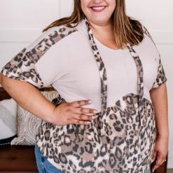 No Ship Drop Ship Got The World On A String Leopard Hooded Top