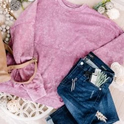 No Ship Drop Ship Before Time Pullover In Lilac New Arrivals 19 No Ship Drop Ship Before Time Pullover In Lilac New Arrivals