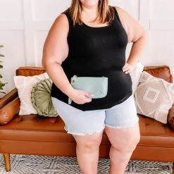 No Ship Drop Ship New Arrivals Twisted Sister Braided Waistband Judy Blue Jean Shorts