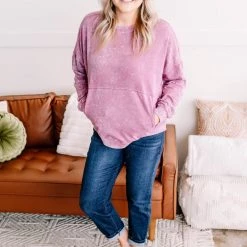 No Ship Drop Ship Before Time Pullover In Lilac New Arrivals 17 No Ship Drop Ship Before Time Pullover In Lilac New Arrivals