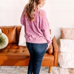 No Ship Drop Ship Before Time Pullover In Lilac New Arrivals 15 No Ship Drop Ship Before Time Pullover In Lilac New Arrivals