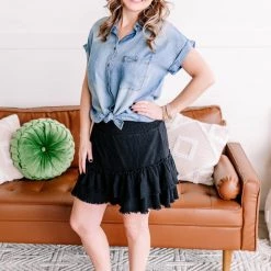 No Ship Drop Ship Singed Around The Edges Skort New Arrivals