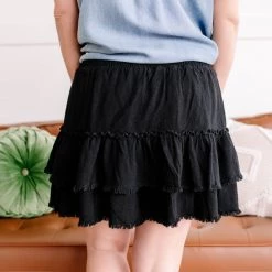 No Ship Drop Ship Singed Around The Edges Skort New Arrivals