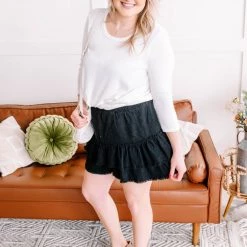 No Ship Drop Ship Singed Around The Edges Skort New Arrivals