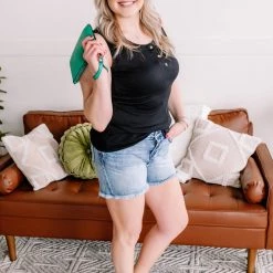 No Ship Drop Ship New Arrivals Come A Little Closer Sleeveless Top In Black