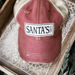 No Ship Drop Ship New Arrivals Santa's Girl, Hat