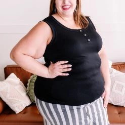 No Ship Drop Ship New Arrivals Come A Little Closer Sleeveless Top In Black