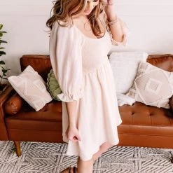 No Ship Drop Ship Don't Worry Baby Smocked Baby Doll Dress New Arrivals