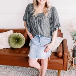 No Ship Drop Ship Blue Jean Baby, LA Lady Risen Denim Skirt New Arrivals