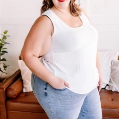 No Ship Drop Ship New Arrivals Making Headlines Ivory Blouse Tank With Pocket