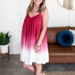 No Ship Drop Ship Watch Us Flounce Dress In Ombre New Arrivals