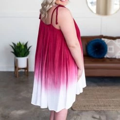 No Ship Drop Ship Watch Us Flounce Dress In Ombre New Arrivals