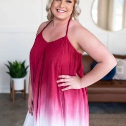 No Ship Drop Ship Watch Us Flounce Dress In Ombre New Arrivals