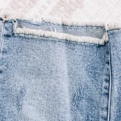 No Ship Drop Ship The Bees Knees Hi Rise Judy Blue Bermuda Shorts