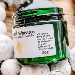 No Ship Drop Ship New Arrivals Natural Woman Body Cream