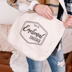 No Ship Drop Ship Established In My 20's, Emotional Baggage Tote